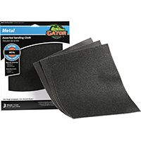 CLTH EMERY 9X11IN 3PK ASSORTED