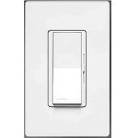 DIMMER INCAN/HAL PADDLE 1P WHT