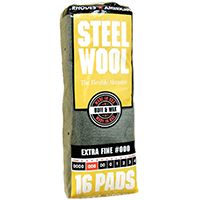 PAD STEEL WOOL 000 EXTRA FINE