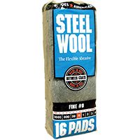 PAD STEEL WOOL 0 FINE