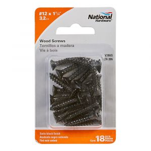 National Hardware N224-386 Wood Screw, #12 Thread