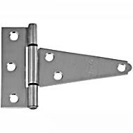 National Hardware N342-519 T-Hinge, Wall Mounting, Stainless Steel