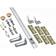 National Hardware N343-731 Folding Door Hardware Set, Steel, For Bi-Fold Doors