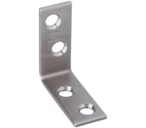 National Hardware V415 Series N348-300 Corner Brace, Stainless Steel