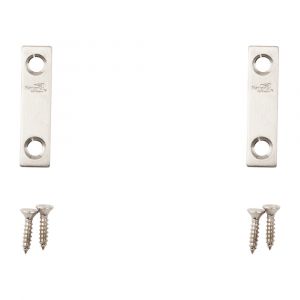 National Hardware N348-359 Mending Brace, 2 in L, Stainless Steel