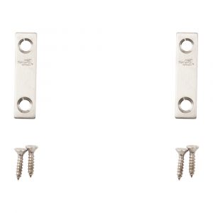 National Hardware N348-359 Mending Brace, 2 in L, Stainless Steel