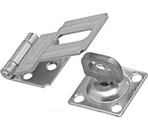 National Hardware V39 Series N348-854 Safety Hasp, 4-1/2 in L, Stainless Steel