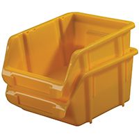 STORAGE BIN SMALL YELLOW