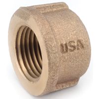 CAP RED BRASS IPT 3/4