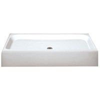 SHOWER BASE FINESSE WHT 4832