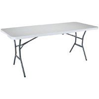 TABLE UTIL POLY FLD-N-HALF 6FT