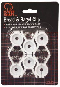 CHEF CRAFT 20840 Bread and Bagel Clip Set, 6pcs