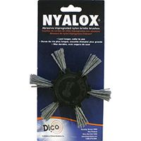 4" GREY CRS NYALOX FLAP BRUSH