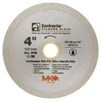 CONTRACTOR 4IN WET TILE BLADE