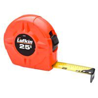 RULE TAPE ORG HI-VIZ 1INX25FT