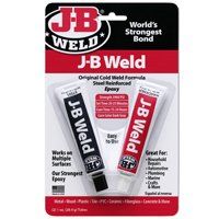 J-B WELD 8265S 2-Part Cold Weld Epoxy, Dark Gray, 2 oz Tube