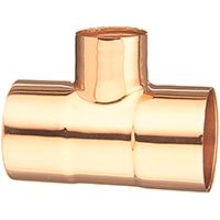 TEE COPPER WROT 1X1X1/2