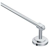 Moen DN0724CH Towel Bar, 30 lb Weight Capacity, Aluminum, Chrome, Surface Mounting