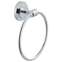 ISO CHROME TOWEL RING