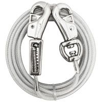 TIE OUT DOG XLARGE 15FT PDQ