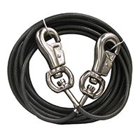 Boss Pet PDQ Q684000099 Super-Beast Tie-Out, 40 ft L Belt/Cable