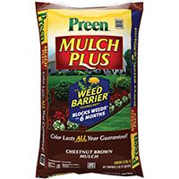 Preen 52050661 Mulch Plus Weed Barrier