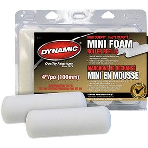 6.5"  Foam Mini Roller 2Pk