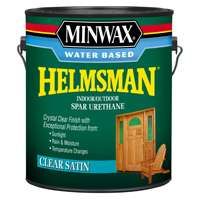 Minwax Helmsman 71052 Spar Urethane Paint, Crystal Clear, 1 gal Can