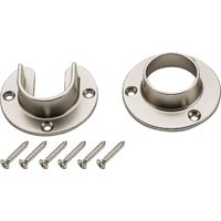 FLANGE SET STN NCKL FINISH