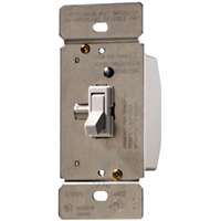 DIMMER INCAN TOGGLE 1 POLE WHT