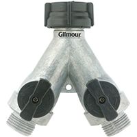 Y-CONNECT ALUM W/SHUT OFF VLV