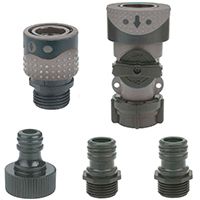 CONNECTOR FAUCET/HOSE QCK POLY