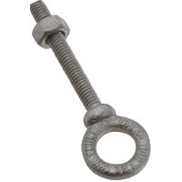 EYE BOLT W/NUT 5/16X2-1/4 GALV