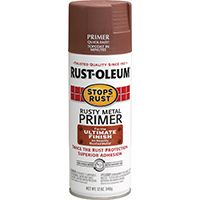 RUST-OLEUM STOPS RUST 7769830 Primer Spray, Flat/Matte, Rusty Metal, 12 oz