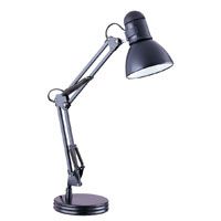 LAMP DESK SWG ARM ADJ A19 BLK