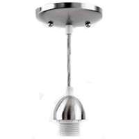 FIXTURE PENDANT 1LT NICKEL MED