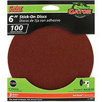 6IN 100GRIT PSA DISC 3PK