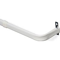 CURTAIN ROD 48-86 3IN CL SNGL