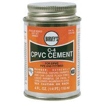 CPVC CEMENT ORANGE 4 OZ