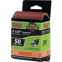 3X21IN 50GRIT ALUM OX BELT 2PK