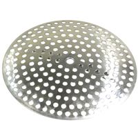 STRAINER SINK FLAT ALUMINUM