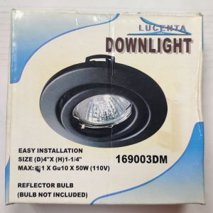 Downlight Black Gu10