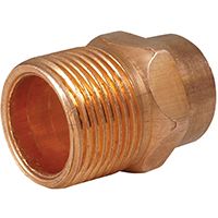 ADAPTER COPPER MALE 1IN