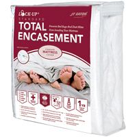 J.T. EATON Lock-Up 83KGENC Mattress Encasement, King, 78 in L, 80 in W, Fabric