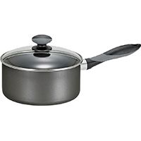 SAUCE PAN N/STK W LID ALU 3 QT