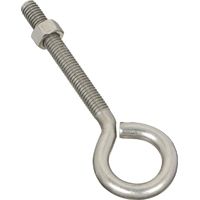 EYE BOLT W/NUT 3/8X5IN SS