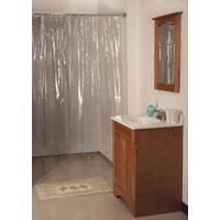 SHOWER CURTAIN VINYL CLR 70X72