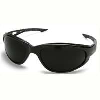 Edge SW116 Non-Polarized Safety Glasses, Nylon Frame, Black Frame
