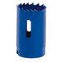 IRWIN 373078BX Hole Saw, 1/4 in Arbor, HSS Cutting Edge, Blue