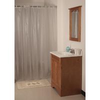 SHOWER CURTAIN VNYL FRST 70X72